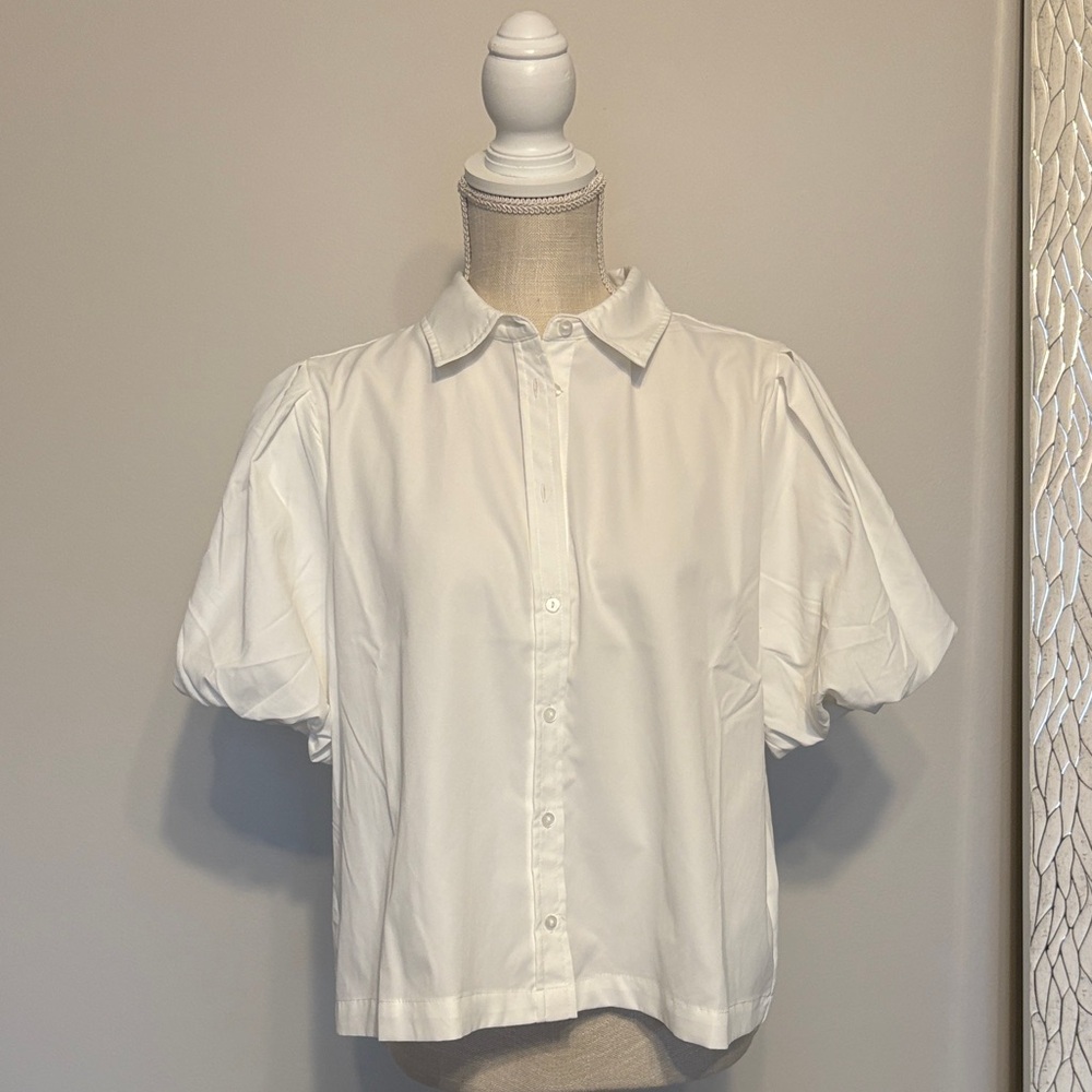 Classic White Women's Top